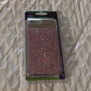 Glitter Pink Protective Phone Case - Brand Unspecified